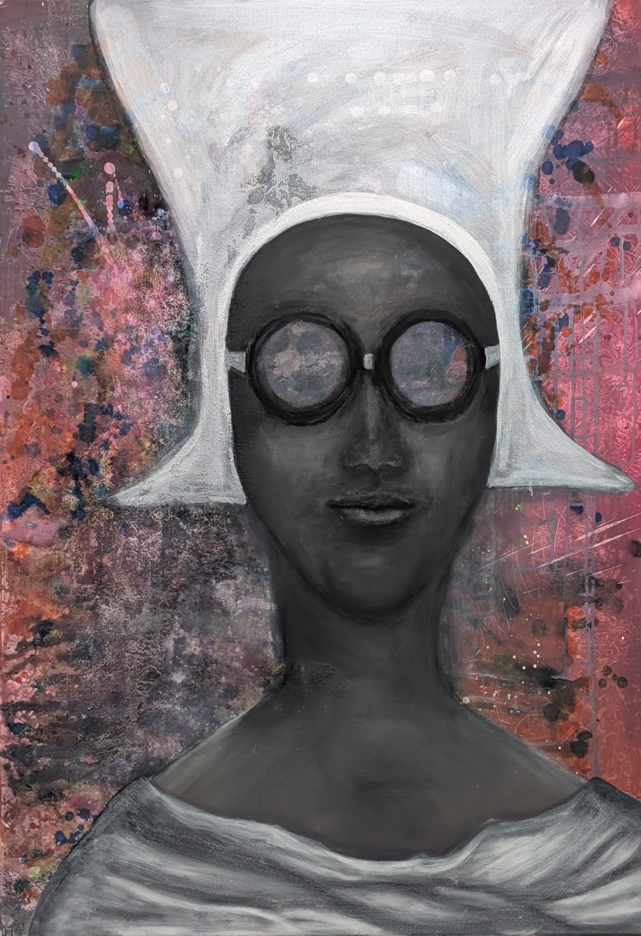 Gemälde Cosmic von Jutta Schick