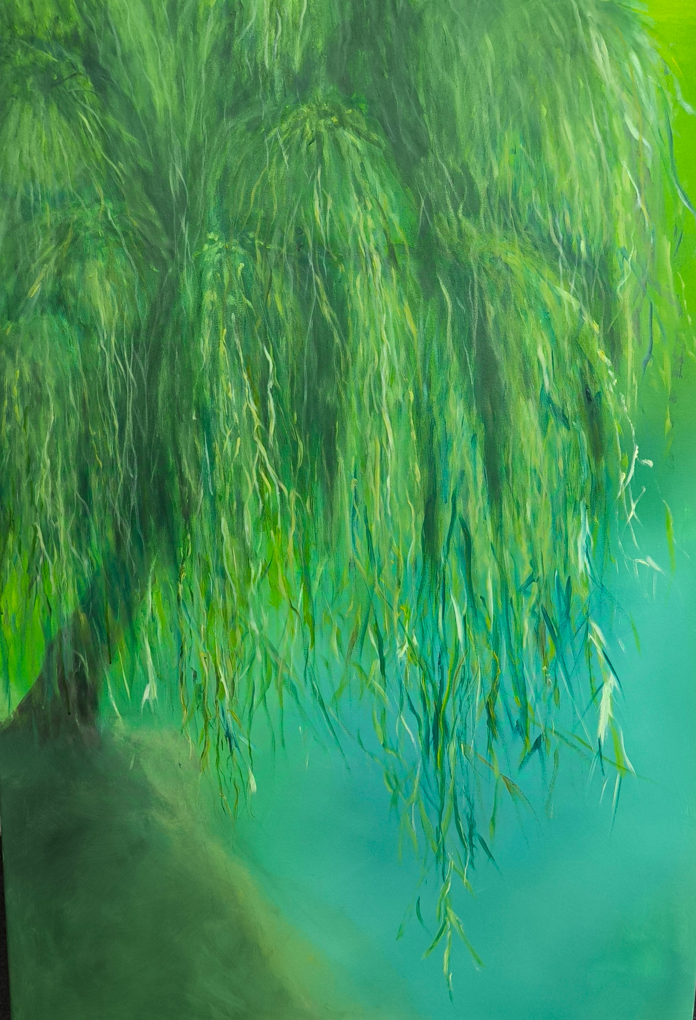 Gemälde Still Tree von Jutta Schick